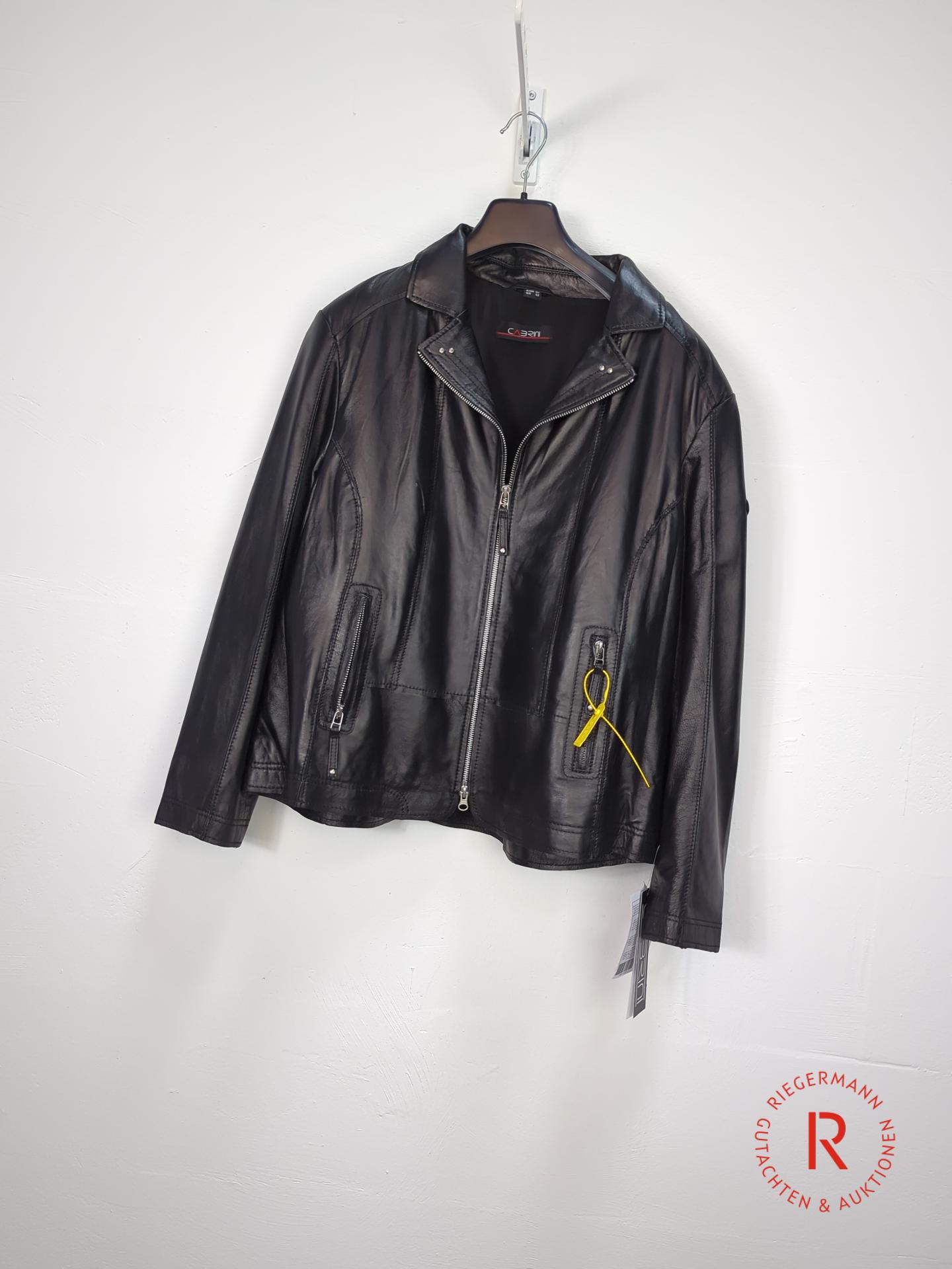 DAMEN LEDERJACKE GRÖSSE 50